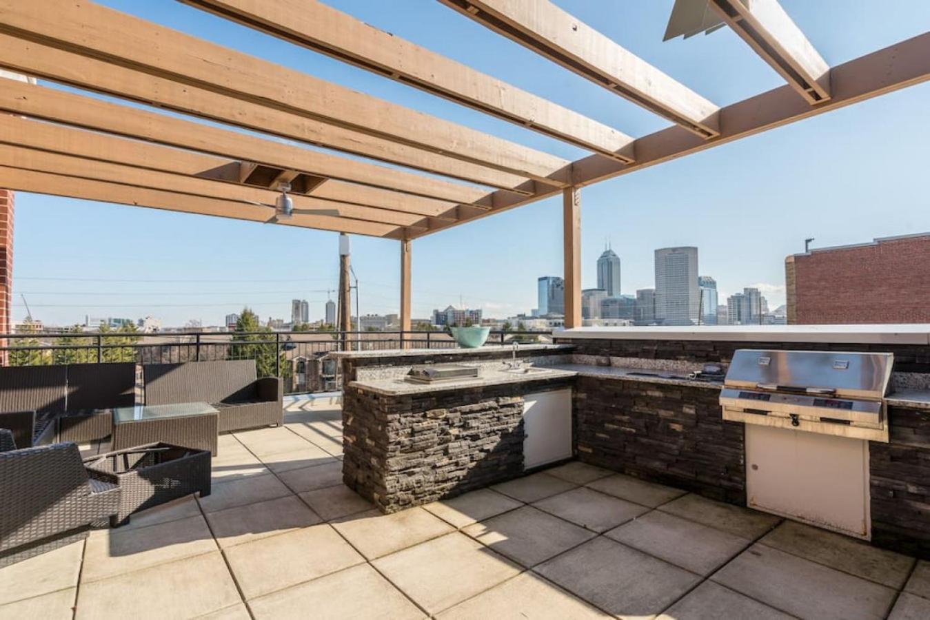 インディアナポリスPrivate Bed Downtown Indy - Sharedアパートメント エクステリア 写真