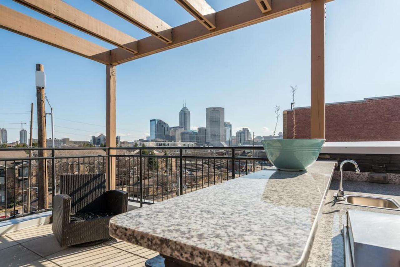 インディアナポリスPrivate Bed Downtown Indy - Sharedアパートメント エクステリア 写真